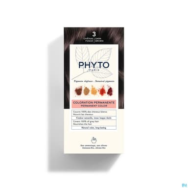 PHYTO COLOR 3 CHATAIN FONCE