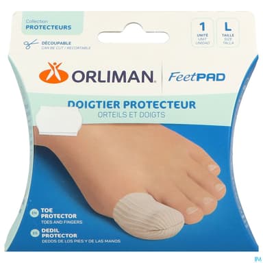 Orliman Feetpad Doigtier Protecteur Orteils Et Doigts Tl X1