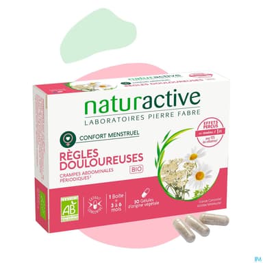 REGLES DOULOUREUSES NATURACTIV 10