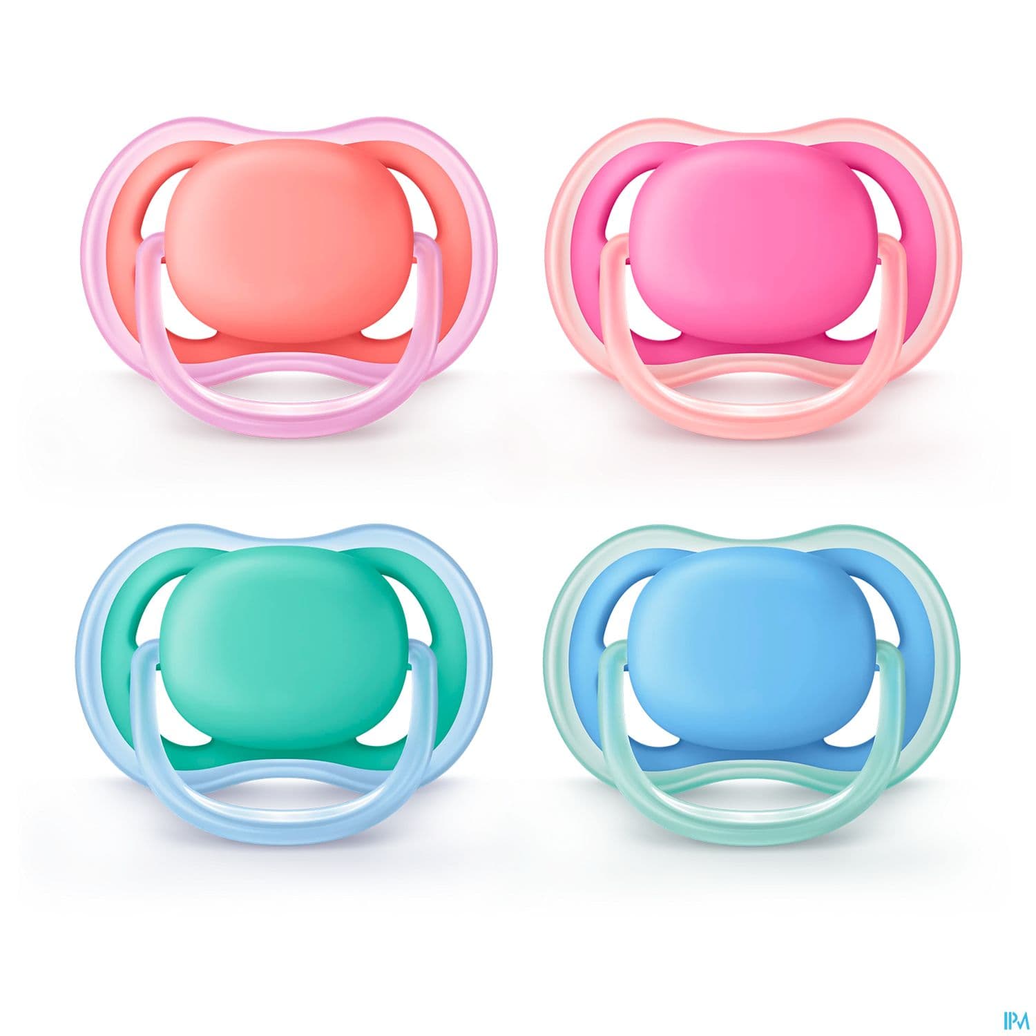 Avent Sucette Ultra Air Mixte Couleur 6/18mois Scf244/23 X2