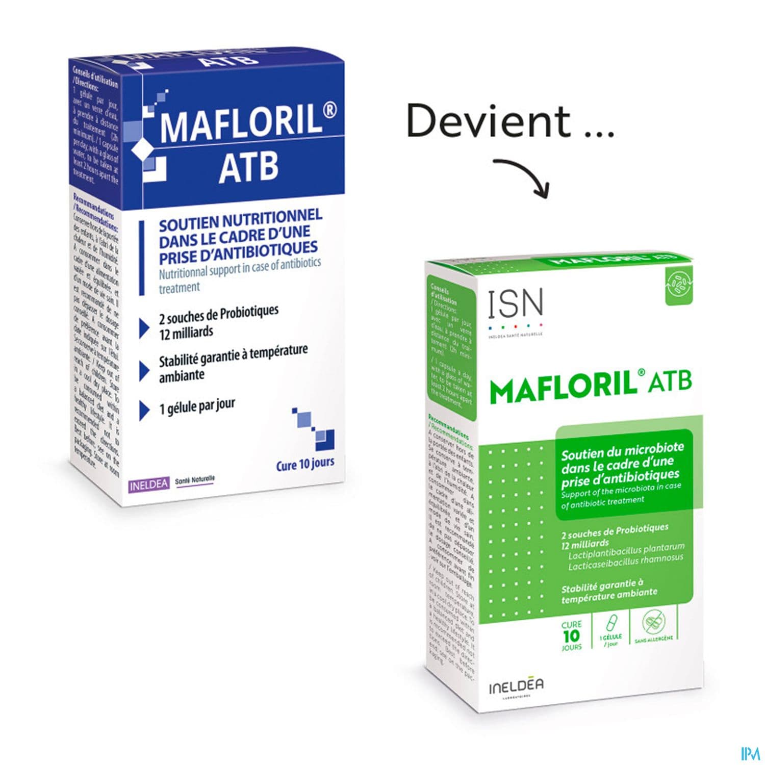 Ineldea Isn Mafloril Atb Soutien Du Microbiote Dans Le Cadre D Une Prise D Antibiotiques Gelule 10