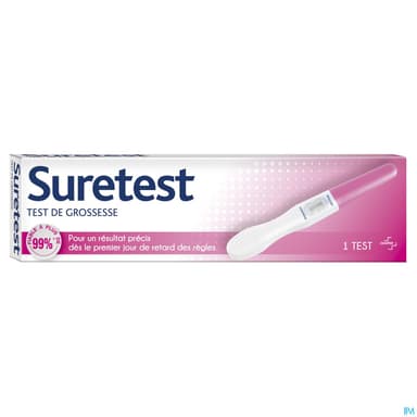 SURETEST TEST GROSSESSE 1