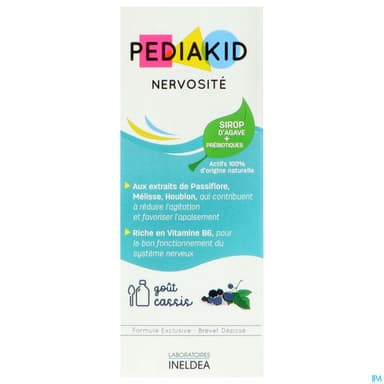 PEDIAKID NERVOSITE Sp cassis Fl/125ml