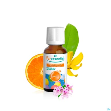 Puressentiel Diffuse Happy Huile Essentielle Pour Diffusionr 30ml