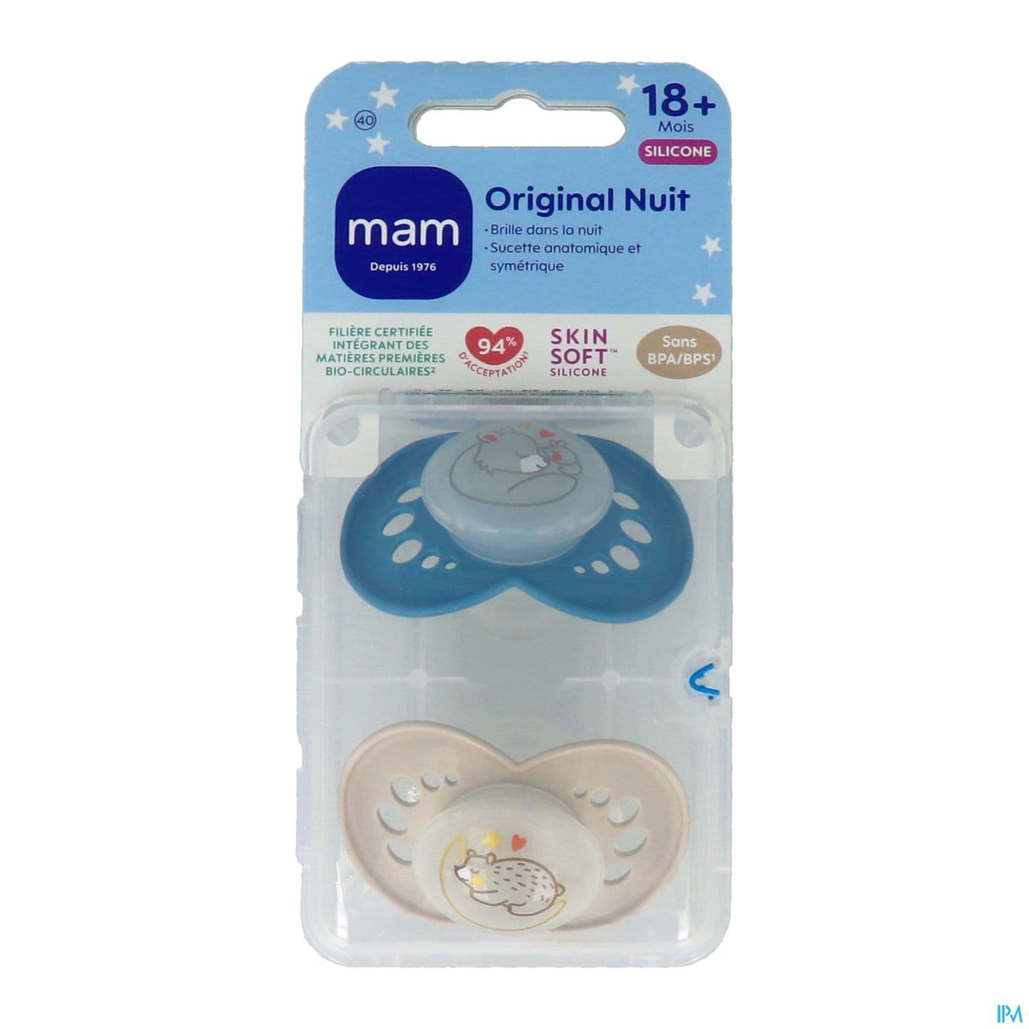 SUCET MAM ORIGINAL NUI SIL 18+M X2