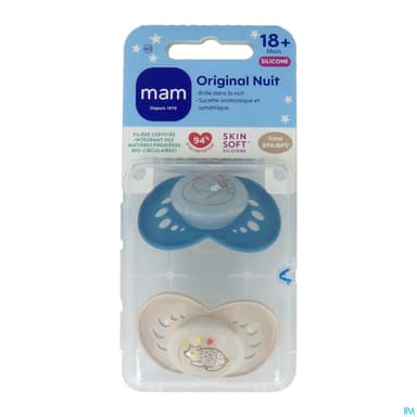 SUCET MAM ORIGINAL NUI SIL 18+M X2
