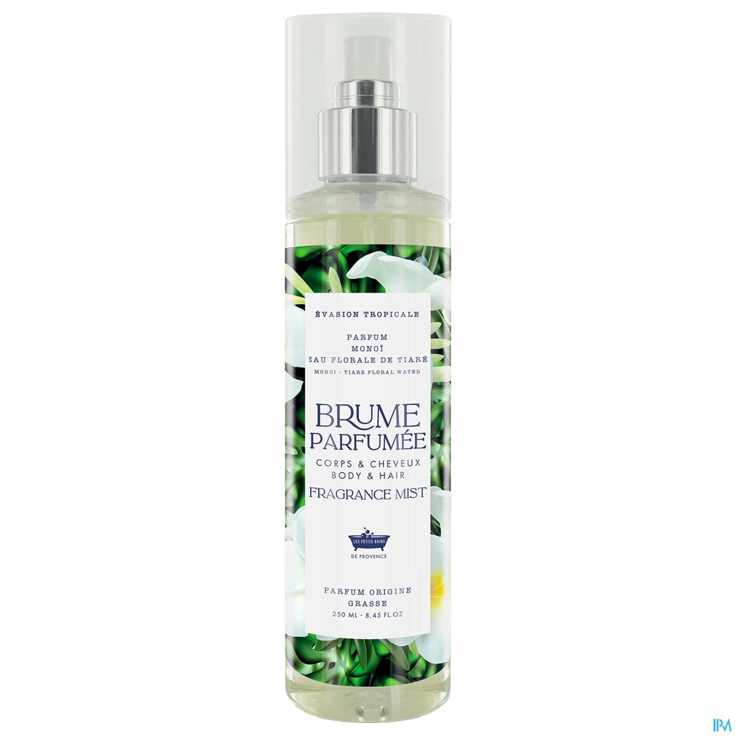 Les Petits Bains De Provence Brume Parfumee Monoi Eau Florale De Tiare Spray 250ml