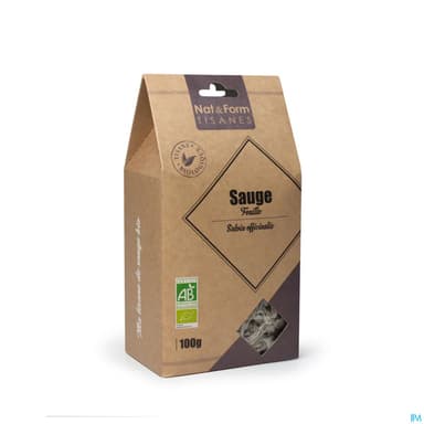 NAT&FORM TIS SAUGE FILL BIO 100G