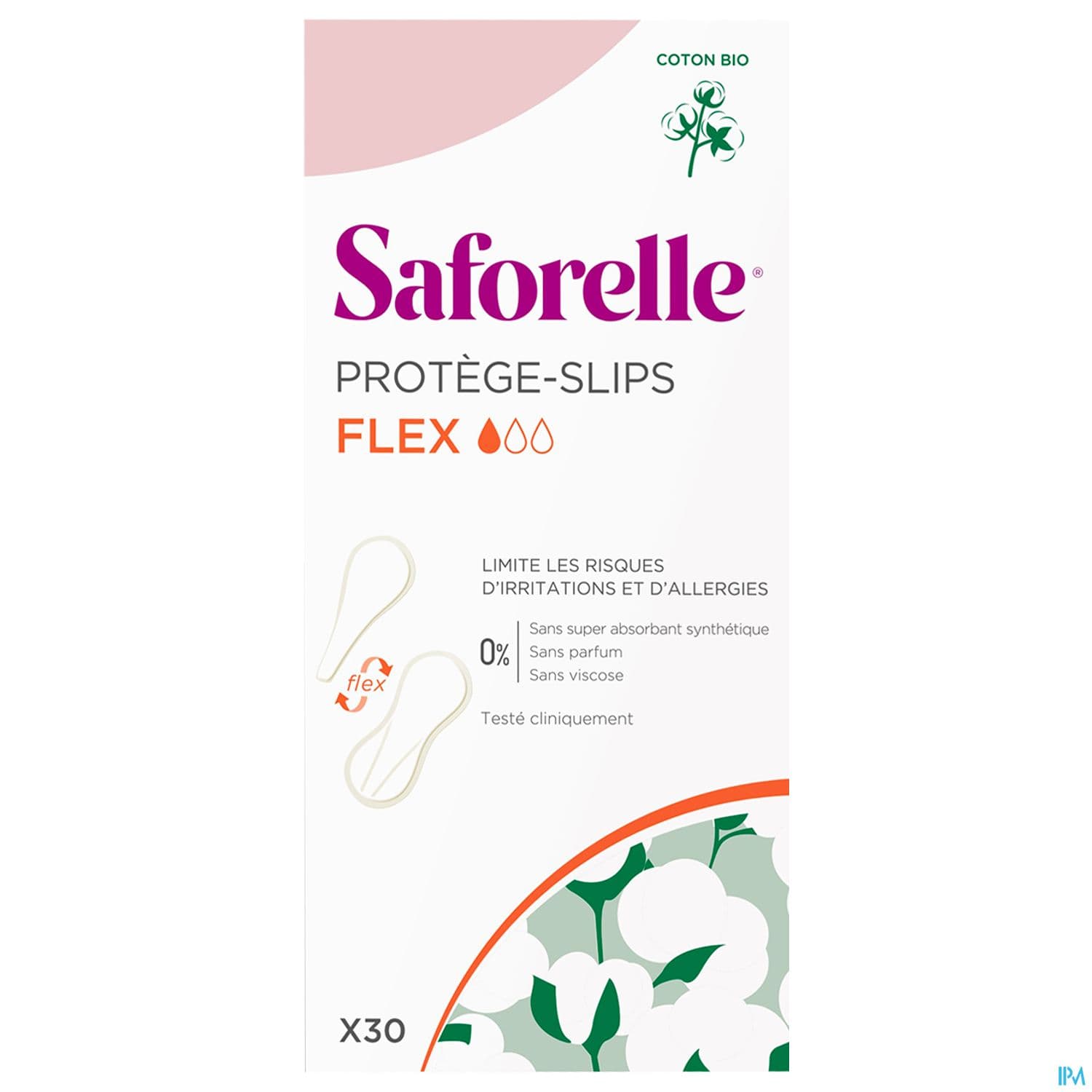 SAFORELLE COTON PROT SLIP FLEX 30