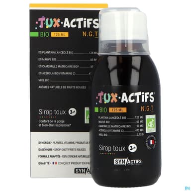 SYNACTIFS TUXACTIFS +3ANS 125ML