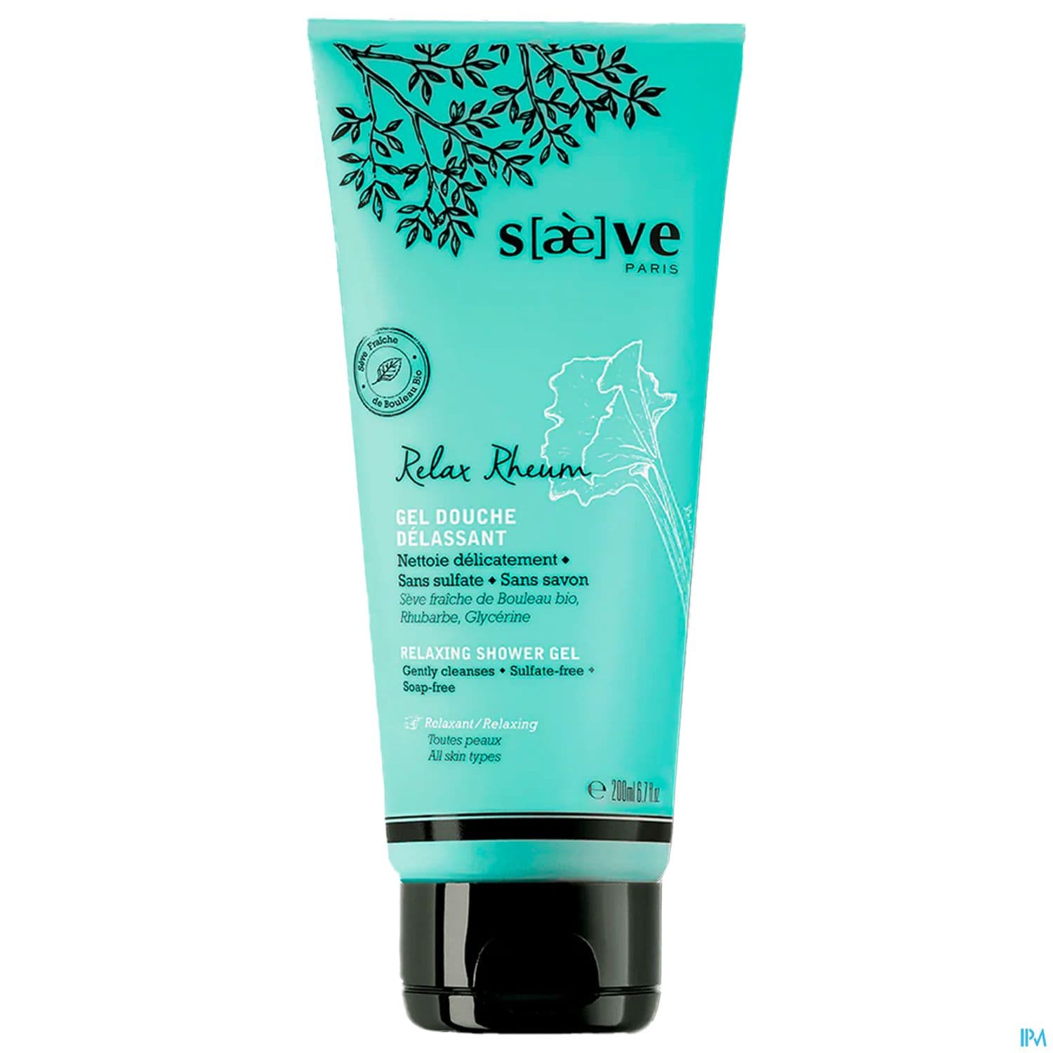Saeve Relax Rheum Gel Douche Delassant 200ml