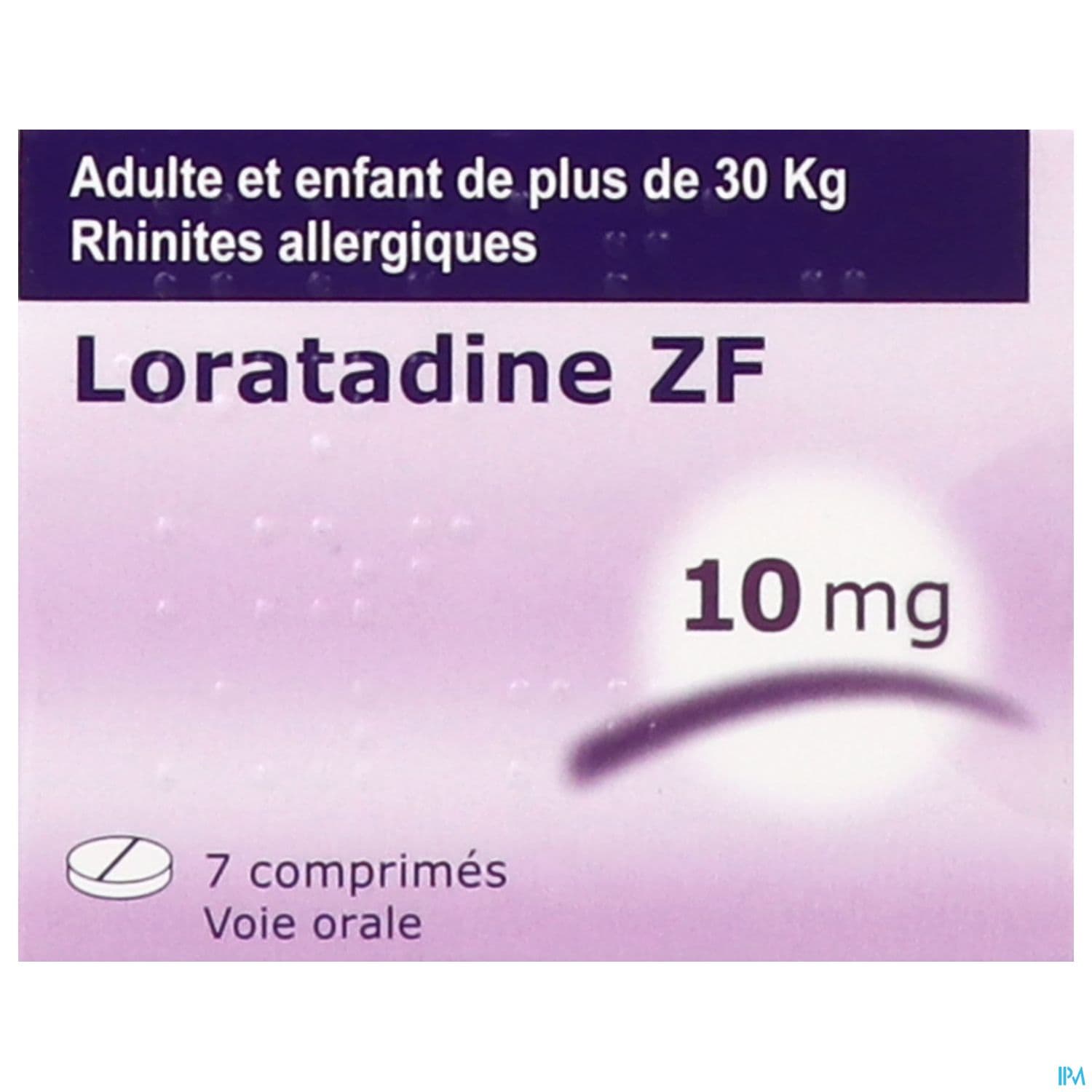 Loratadine Zydus 10mg Comprime 7