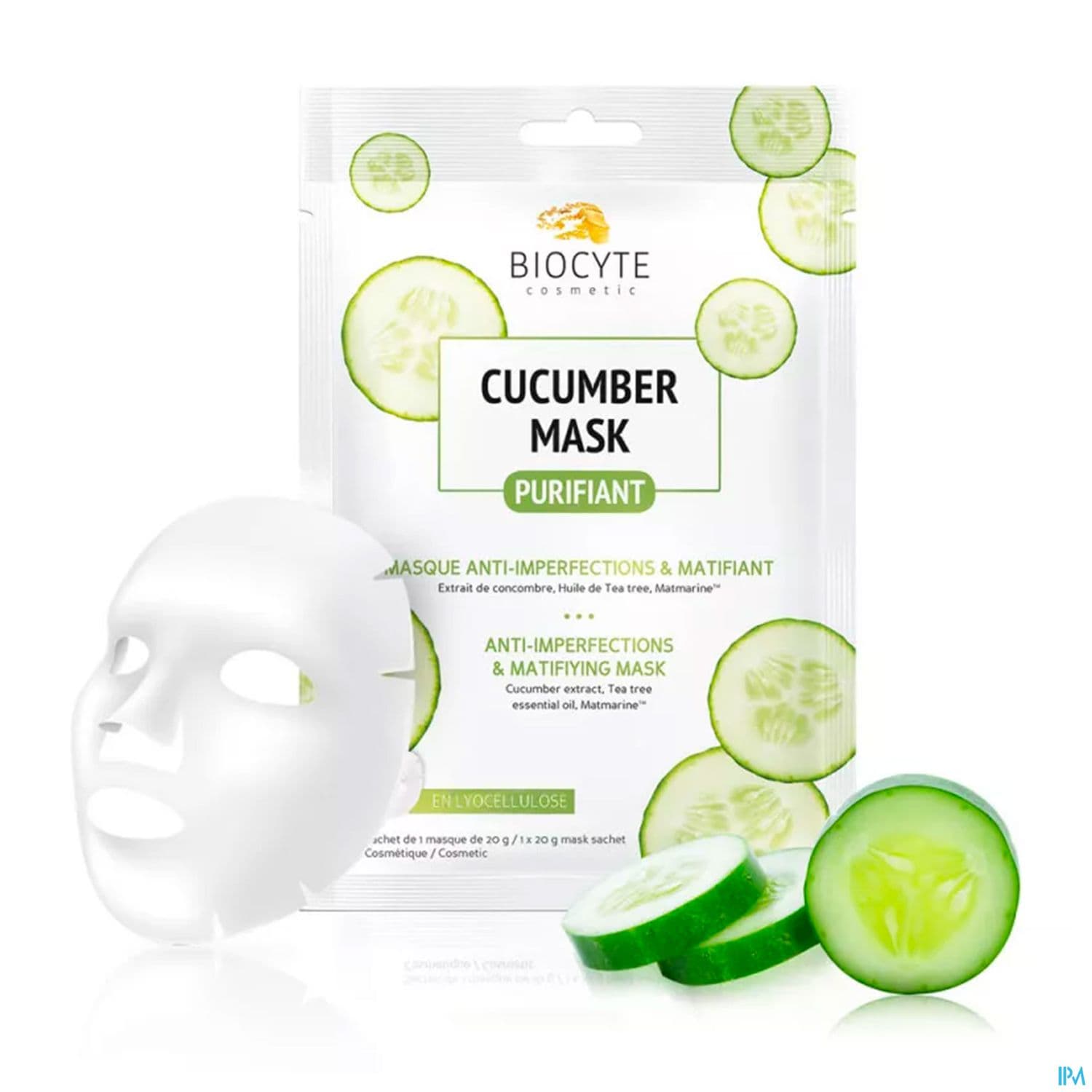 Biocyte Cucumber Mask Masque Purifiant 10g X1