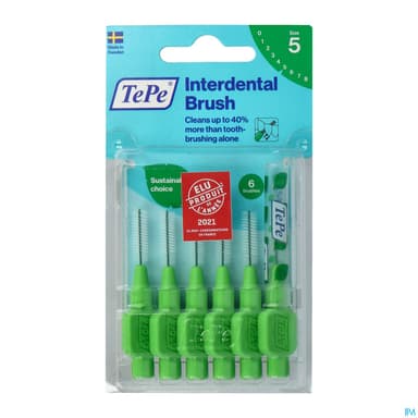 Tepe Brossette Interdentaire Original 0mm8 Vert X6