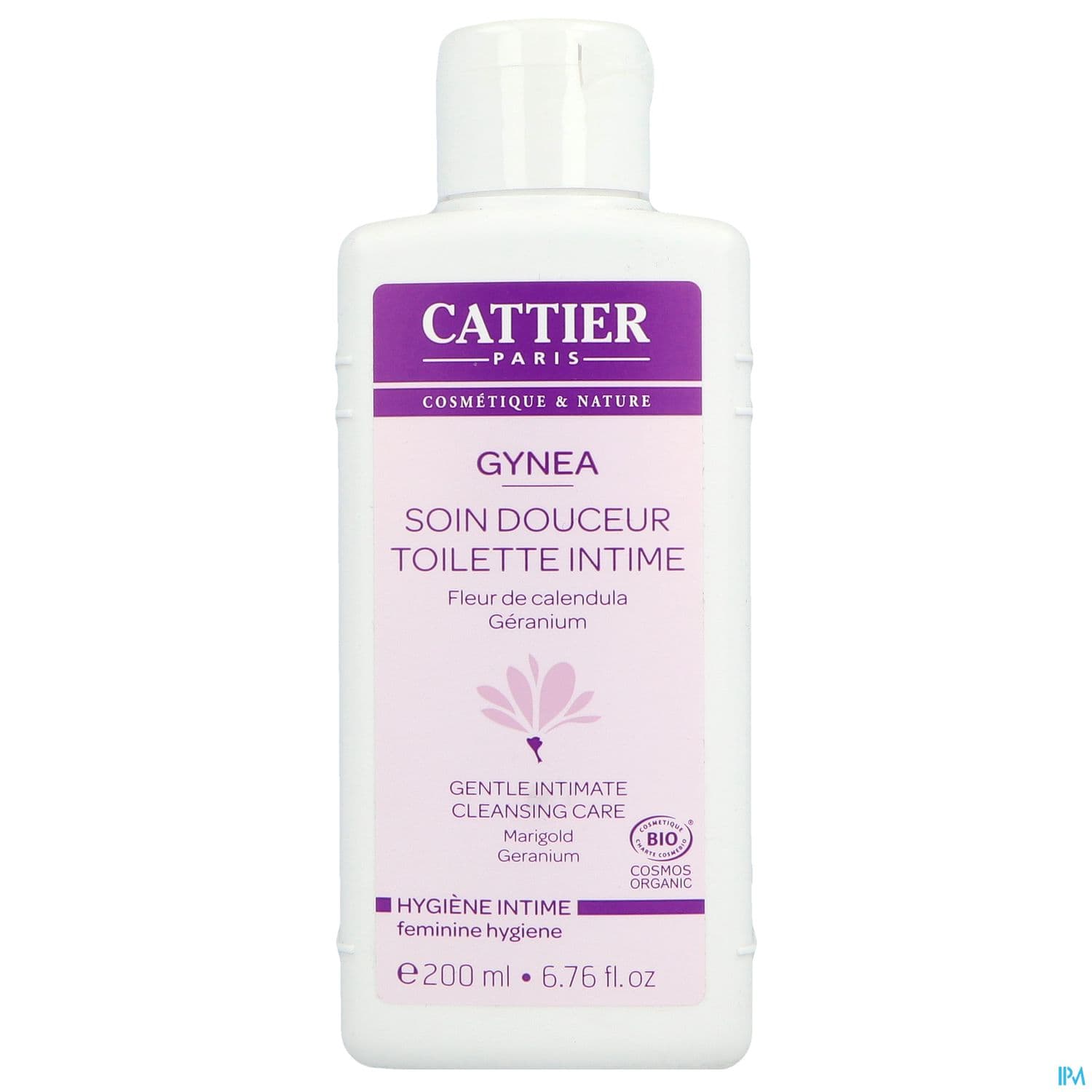 Cattier Gynea Gel Toilette Intime Calendula Bio 200ml