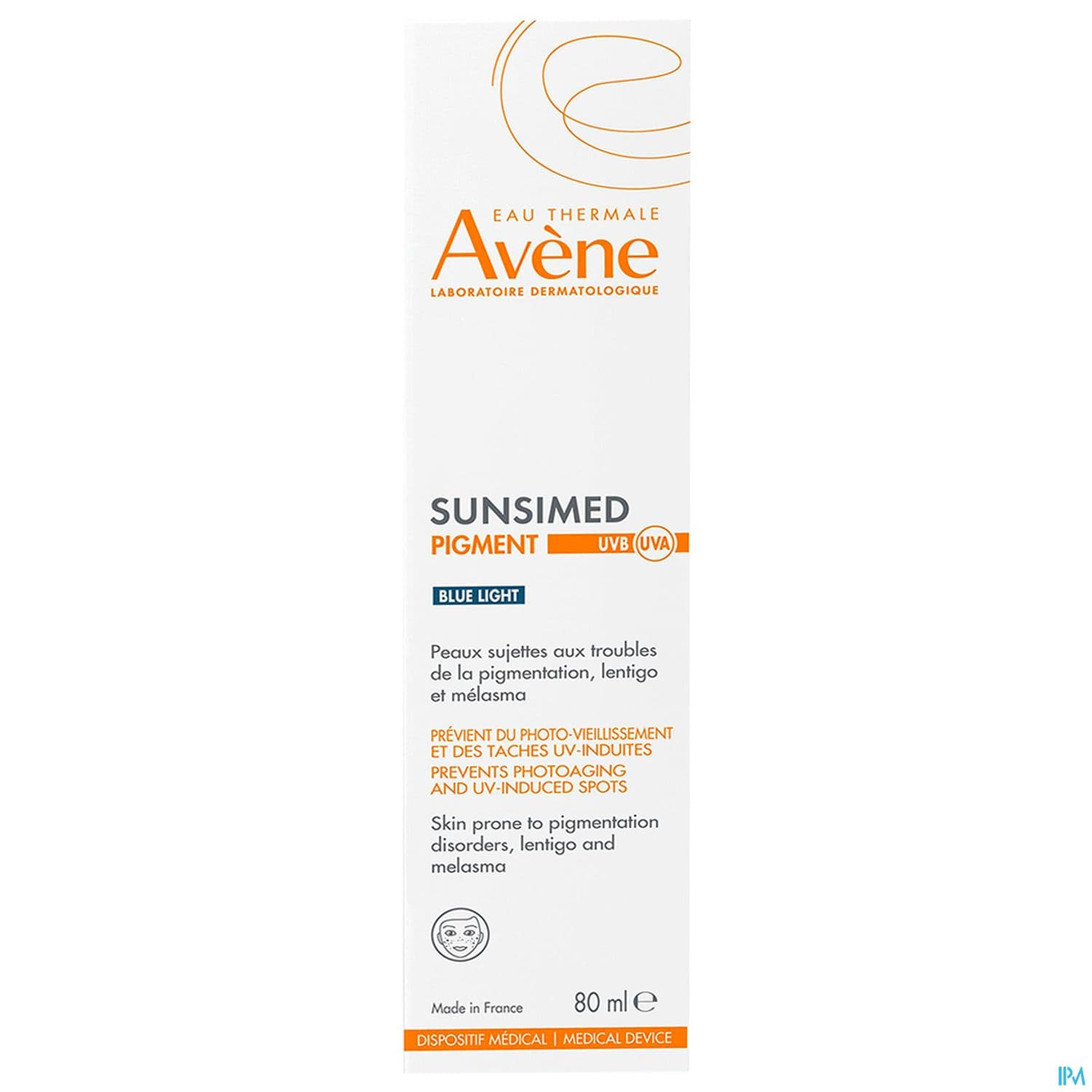 AVENE SOL SUNSIMED PIGMENT 80ML