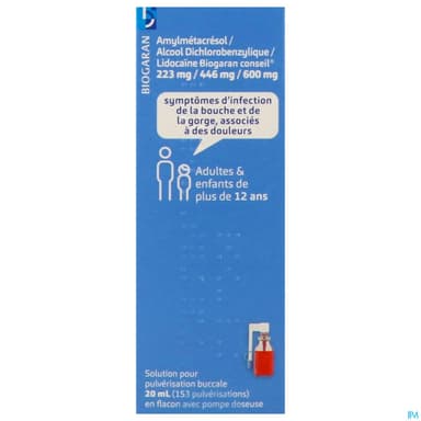 AMYL/ALC DICHL/LIDO BGR FL 20ML