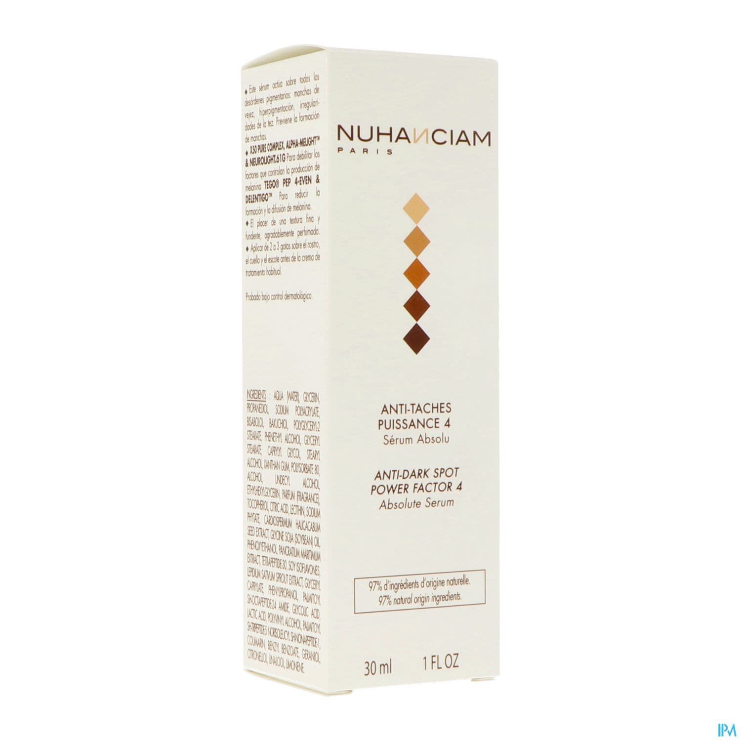 NUHANCIAM A/TACHE PUISSANCE 4 30ML — pharmacie confluence ivry