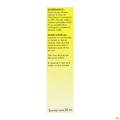 Rescue Bach Pets Compte Gouttes 20ml