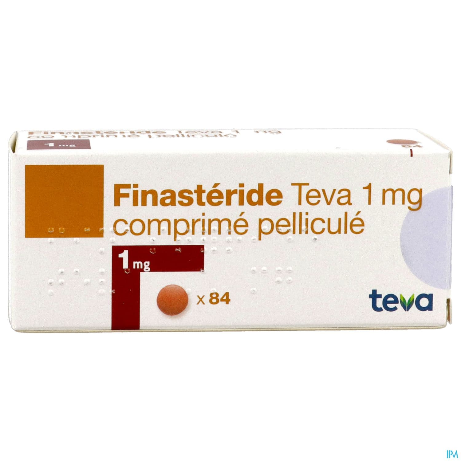 Finasteride Teva 1mg Comprime 84