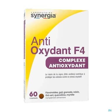 SYNERGIA A/OXYDANT F4 CAPS 60