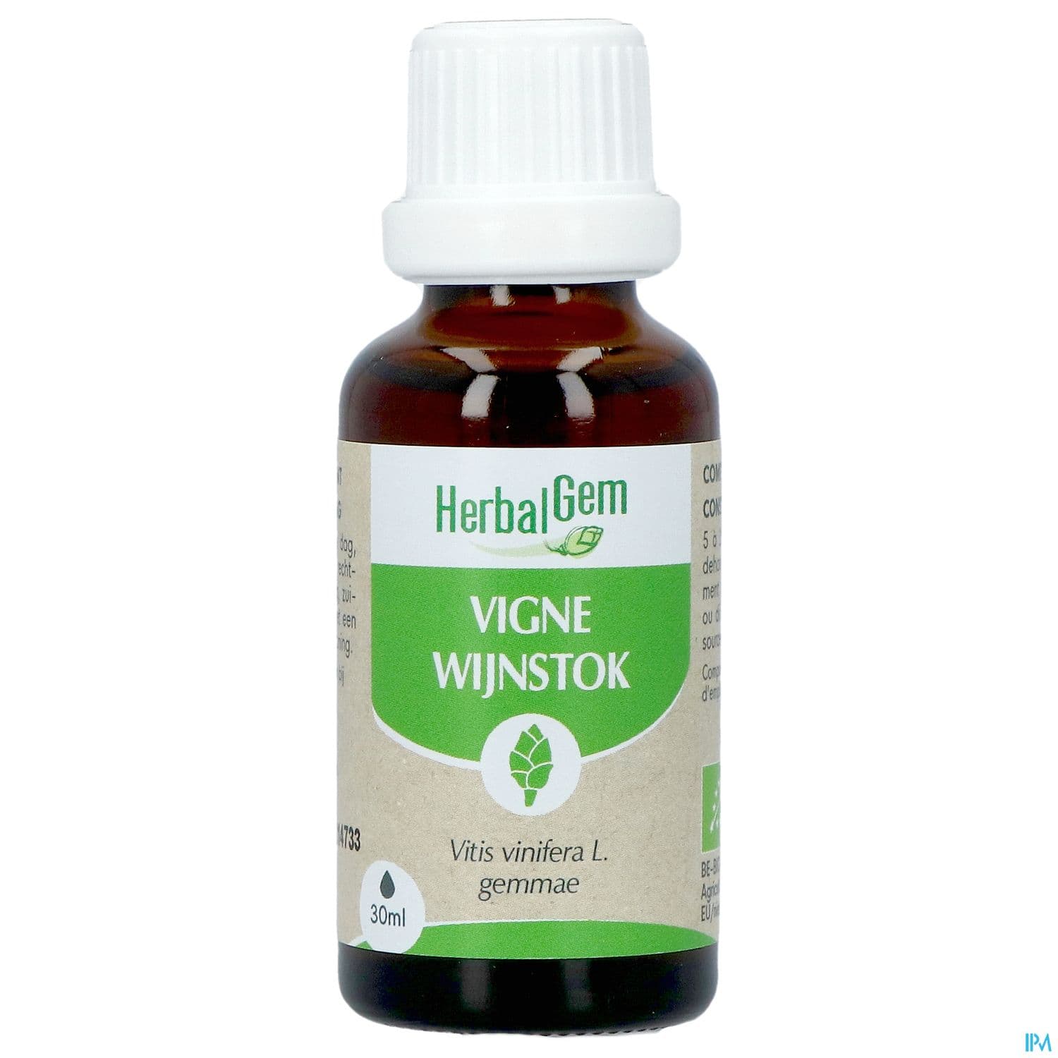 Herbalgem Vigne Bourgeon Macerat Glycerin Bio 30ml