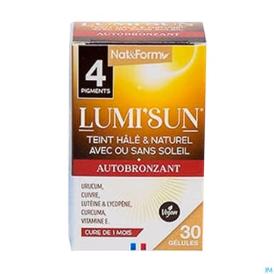 NAT&FORM LUMI'SUN AUTOBRON GELU 30
