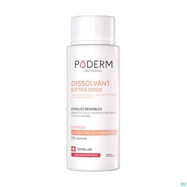 Poderm Professionnal Color Care Dissolvant Extra Doux 100ml