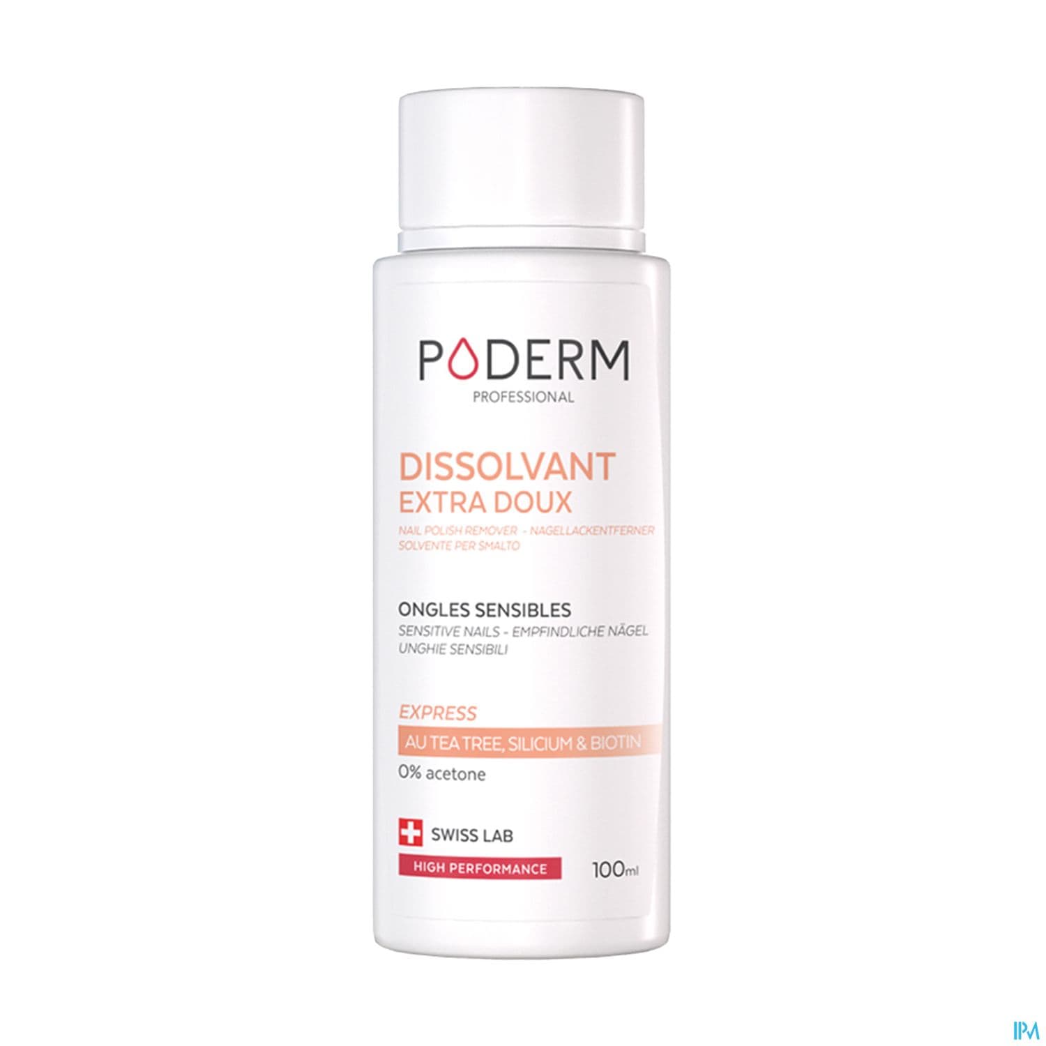 PODERM DISSOLVANT E/DOUX 100ML