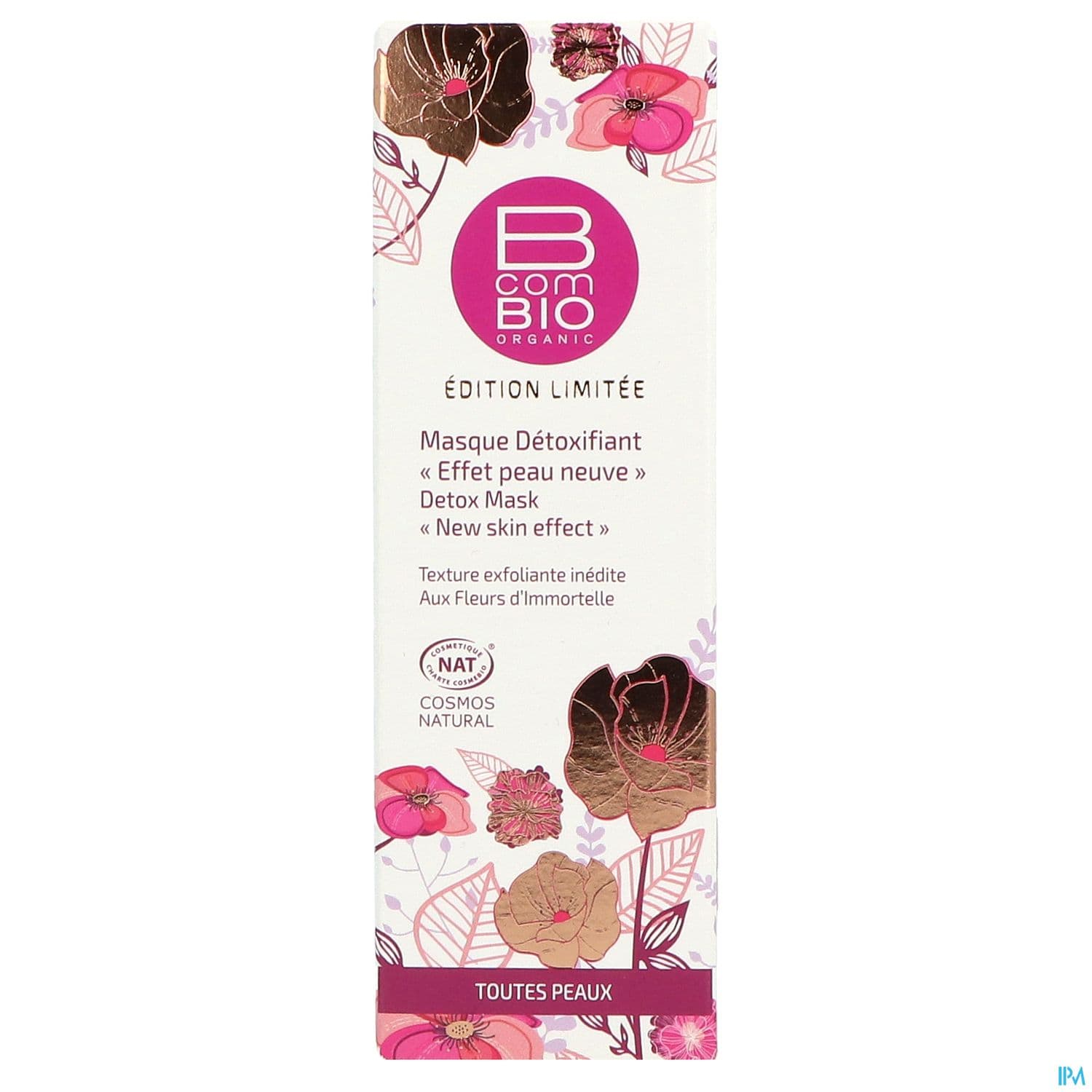 Bcombio Masque Detoxifiant Effet Peau Neuve 50ml