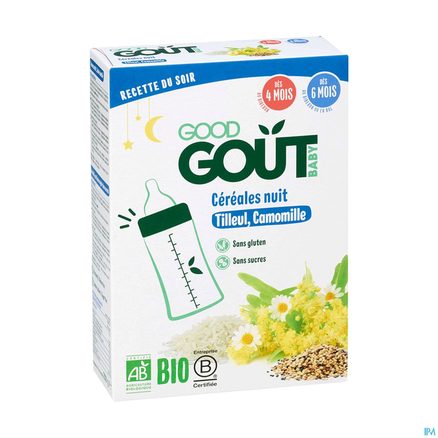 GOODGOUT CEREALES NUIT 200G