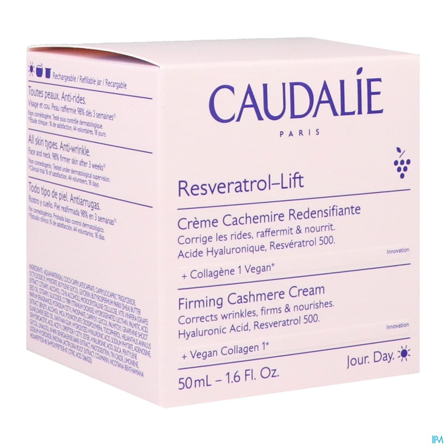 CAUDALIE RESVER LIFT CACHEMIR 50ML