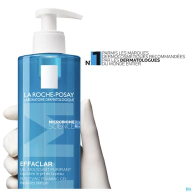 EFFACLAR GEL MOUSS RECH 400ML