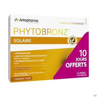 Arkopharma Phytobronz Solaire Capsule 60