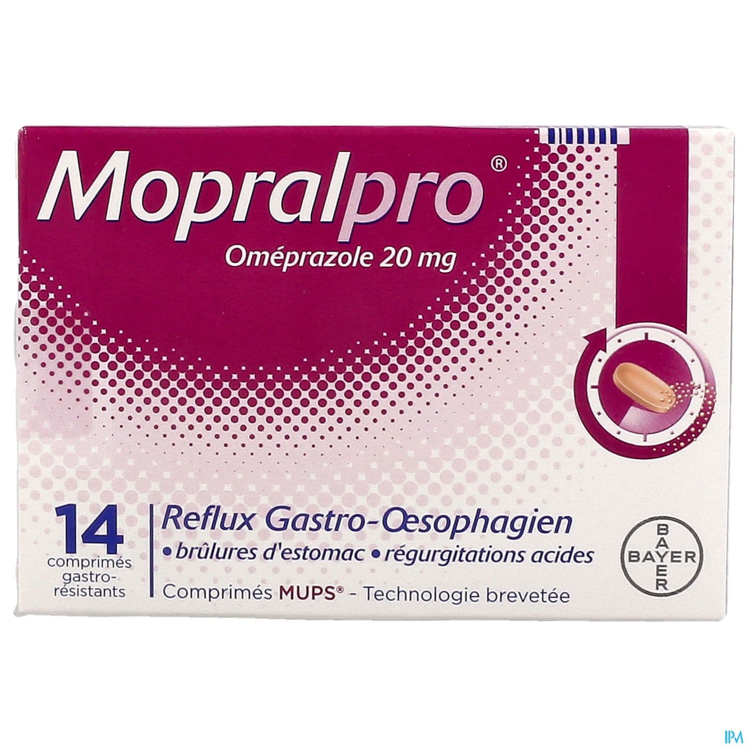 MOPRALPRO 20MG CPR 14