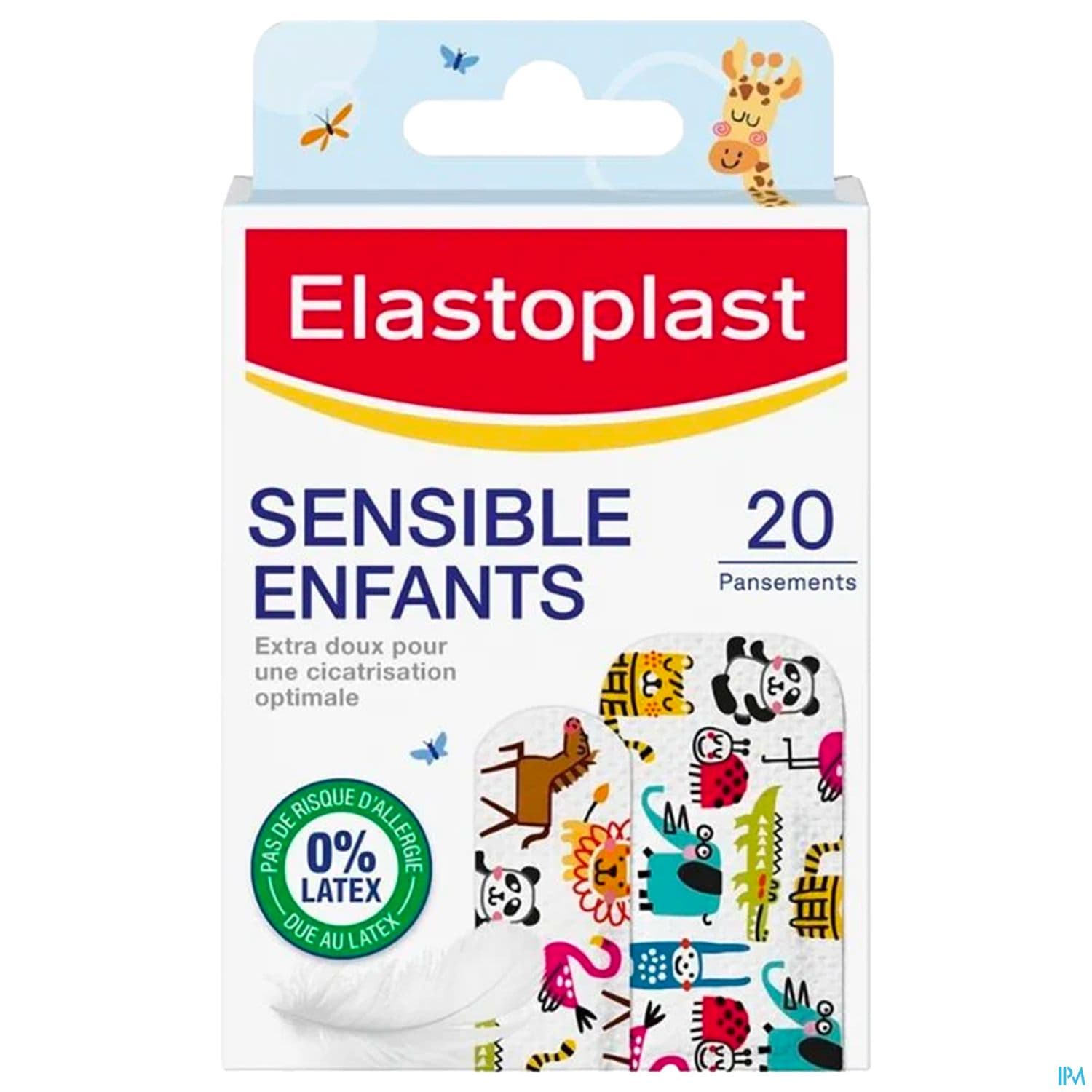 ELASTOPLAST PANS PEAU SENS ENF 20