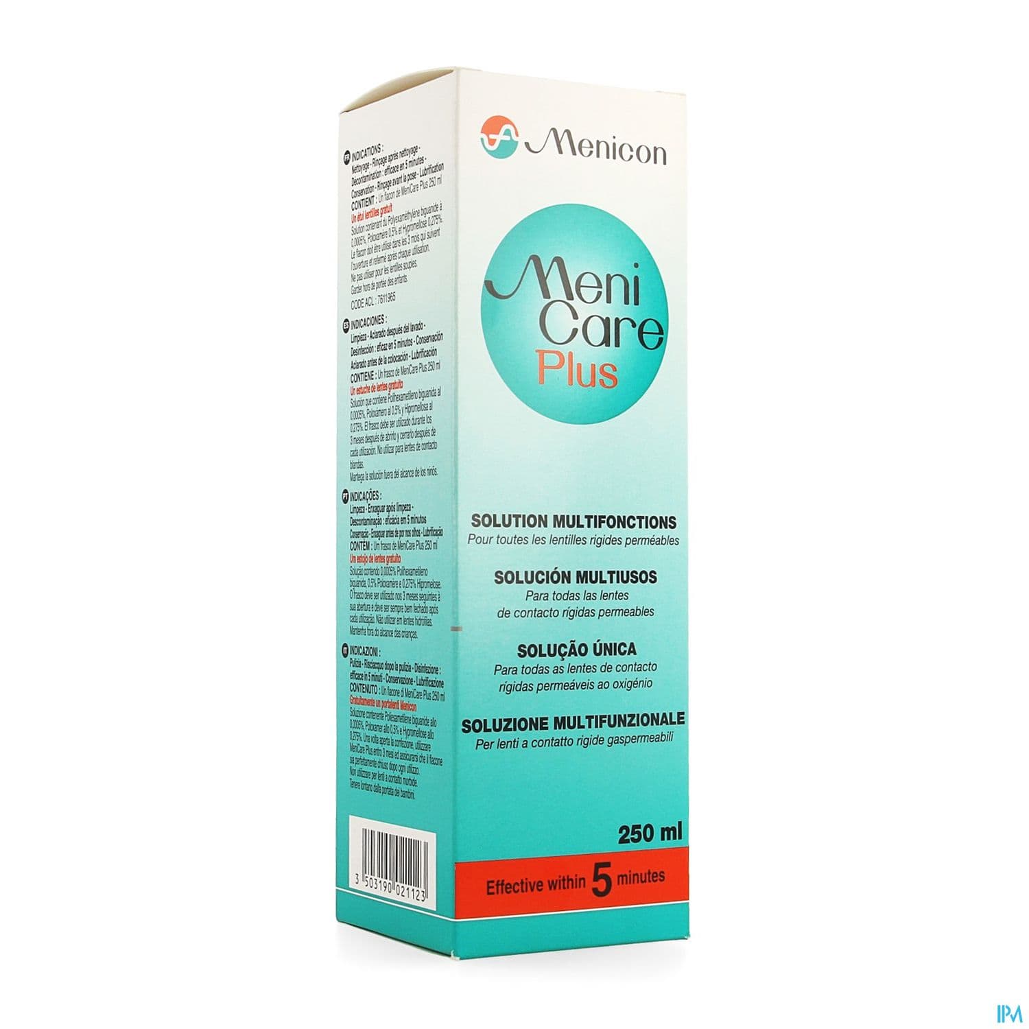MENICARE PLUS SOL MULTF FL 250