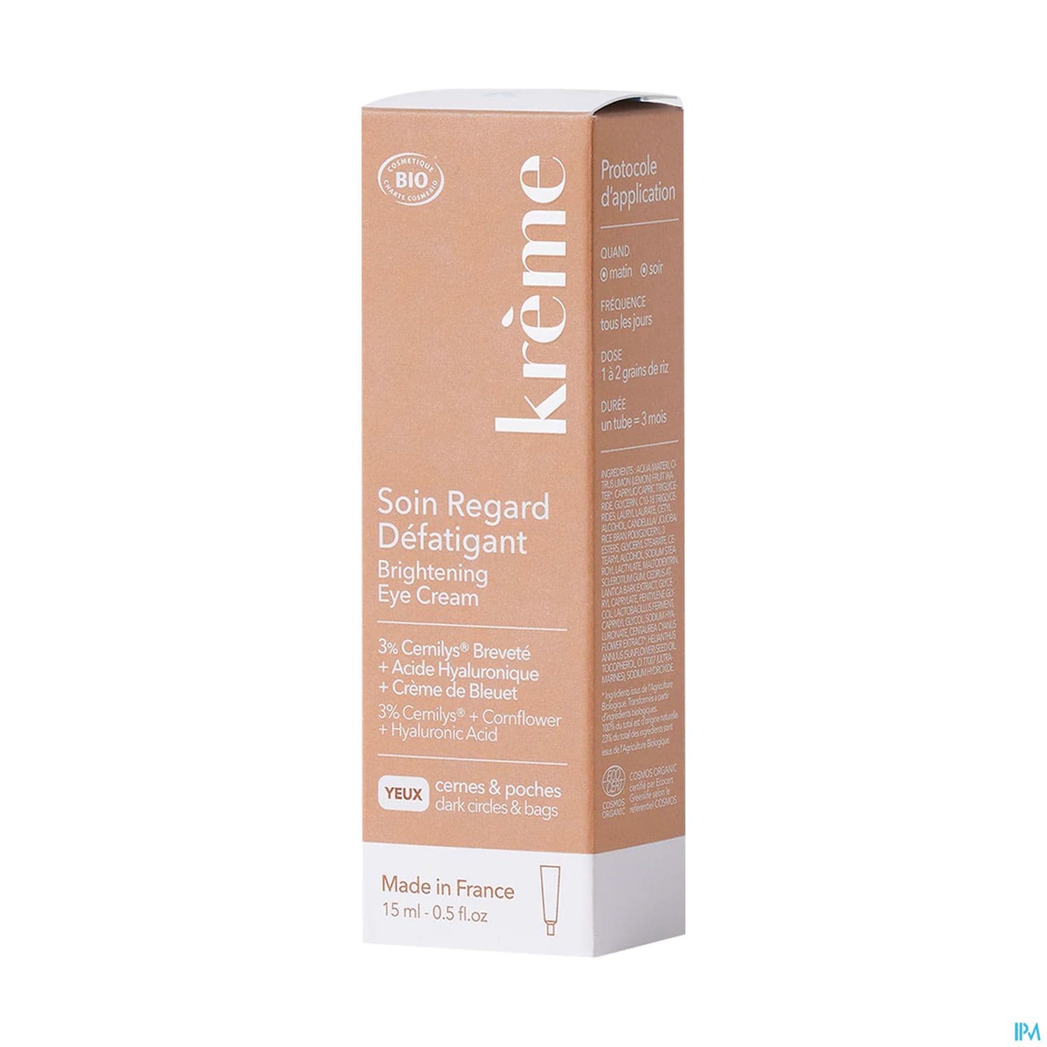 KREME SOIN REGARD DEFATIG 15ML — Pharmacie St Honoré - Amiens