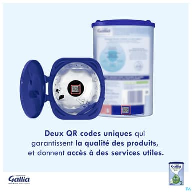 GALLIA CALISMA 2 LAIT PDR BIO 800G