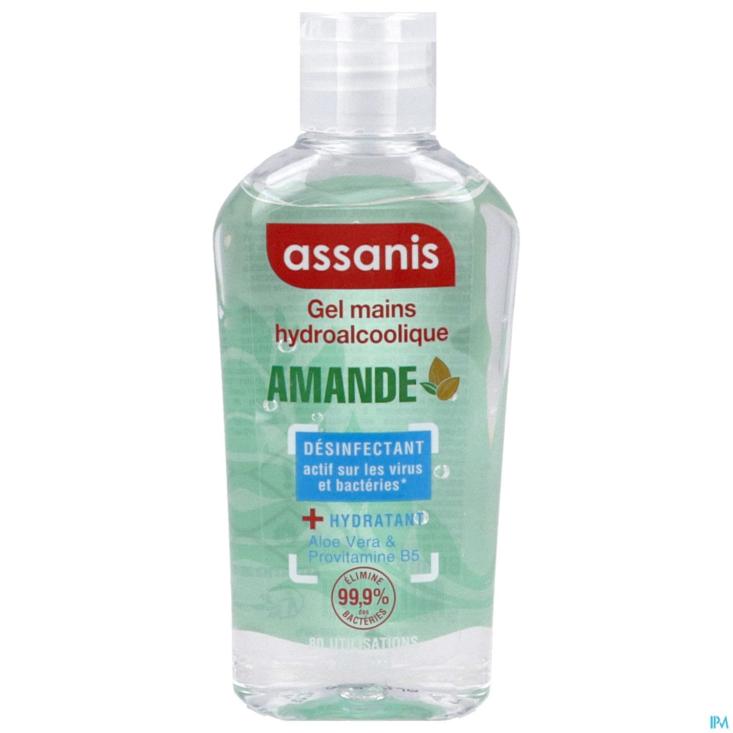 Assanis Gel Hydroalcoolique Amande 80ml
