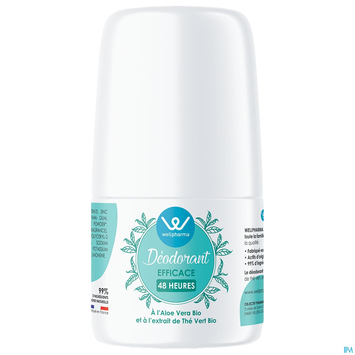 WELLPHARMA DEODORANT MIXTE 50ML