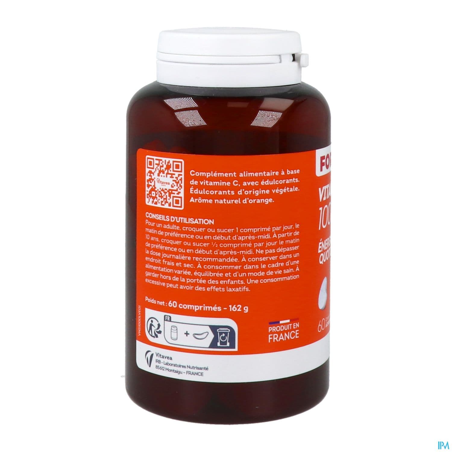 VITAVEA VIT C 1G CPR CROQ 60