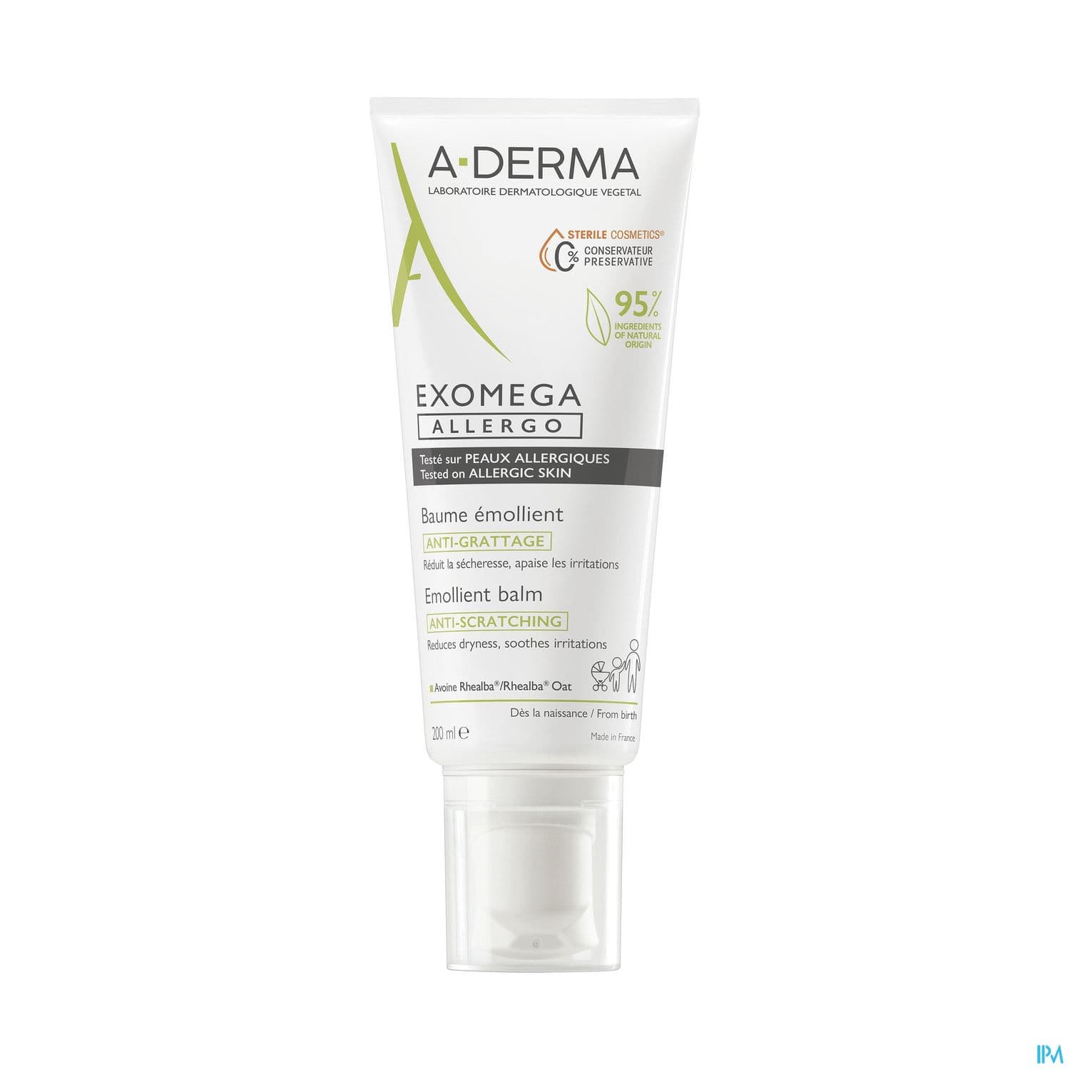 A-DERMA EXOMEGA ALLERGO 200ML