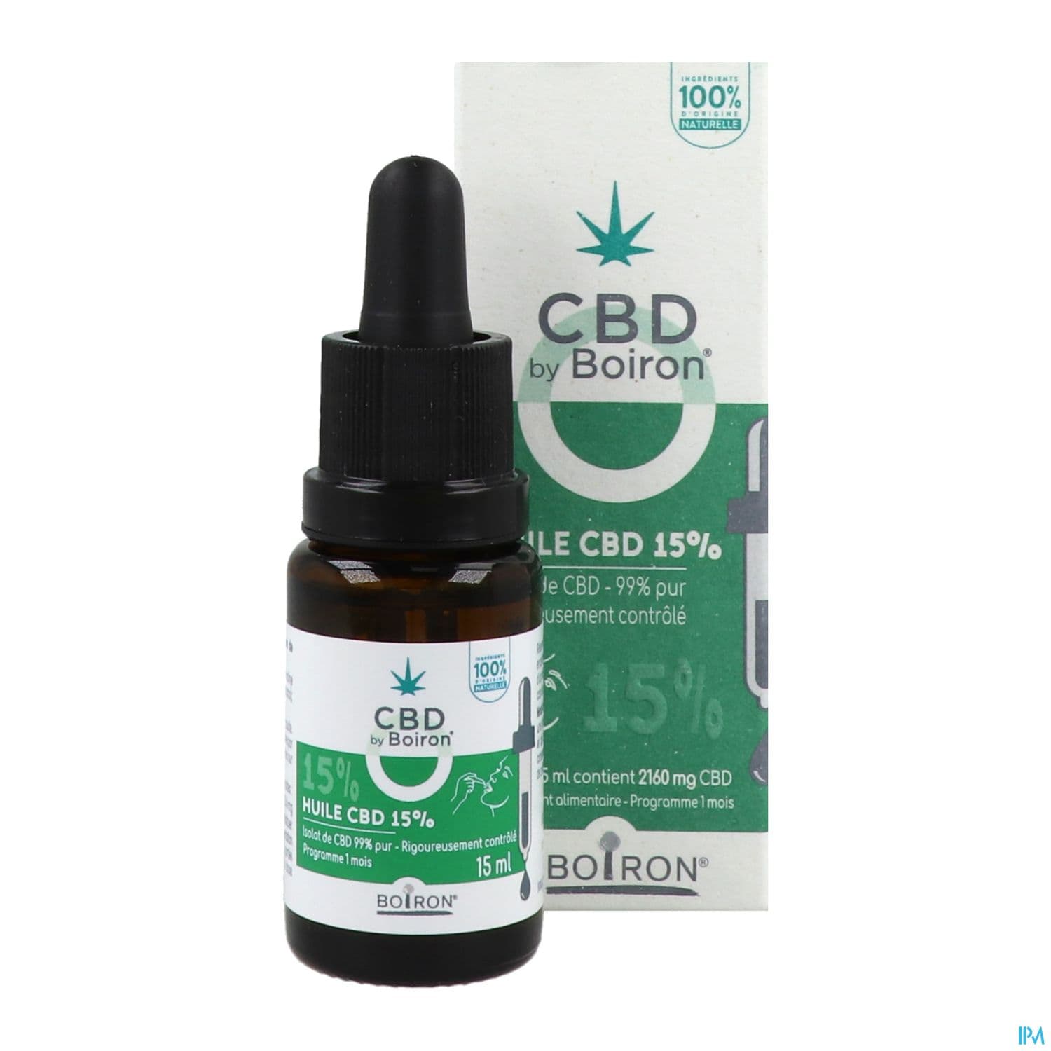 CBD BY BOIRON HUILE 15% 15ML