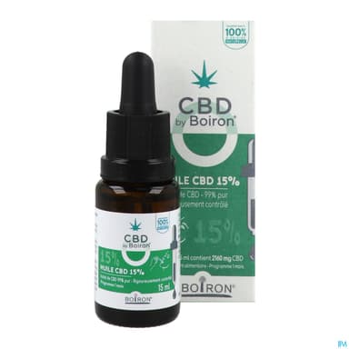 CBD BY BOIRON HUILE 15% 15ML