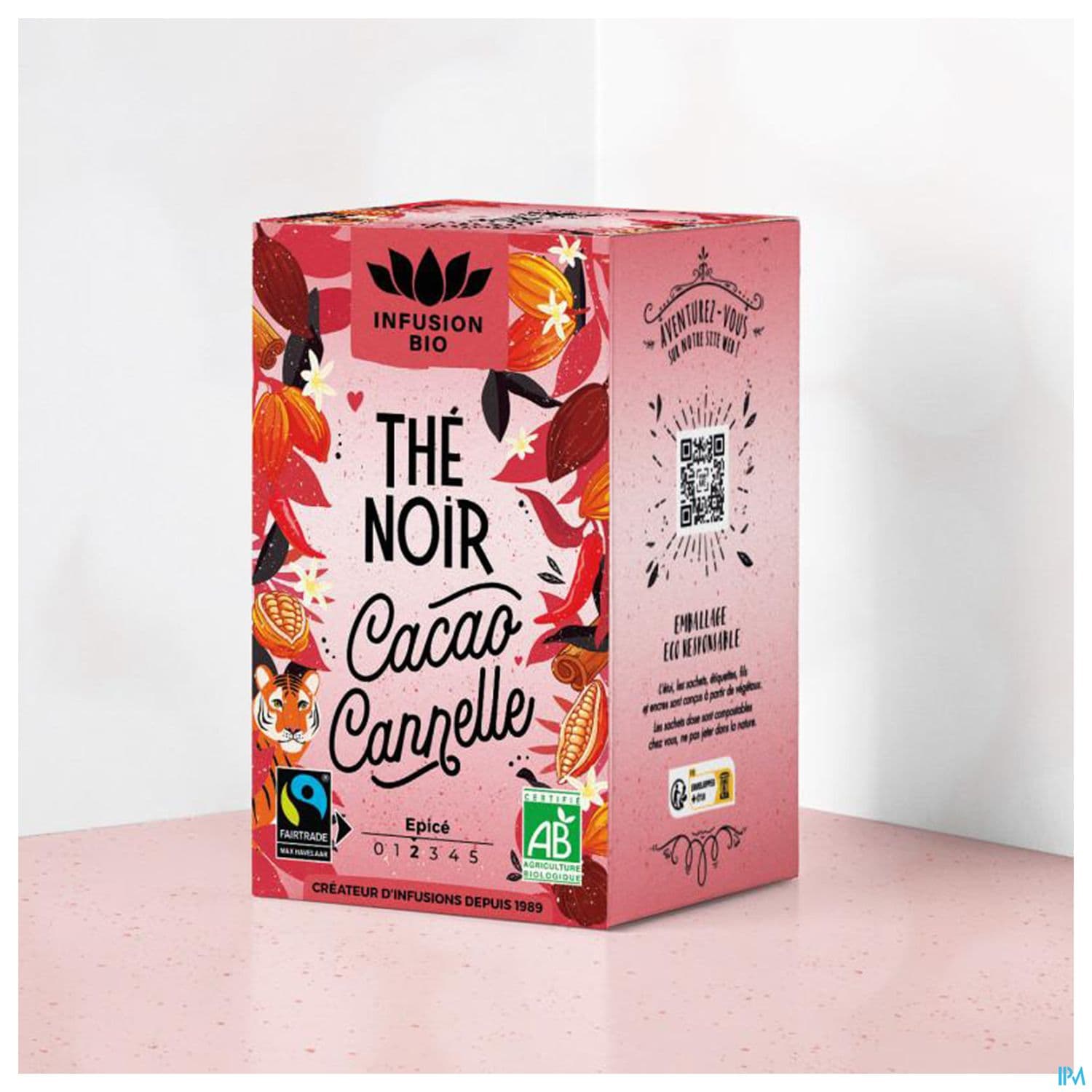 Romon Nature Plaisir The Noir The Wild Tea Bio Sachet 1g8 16
