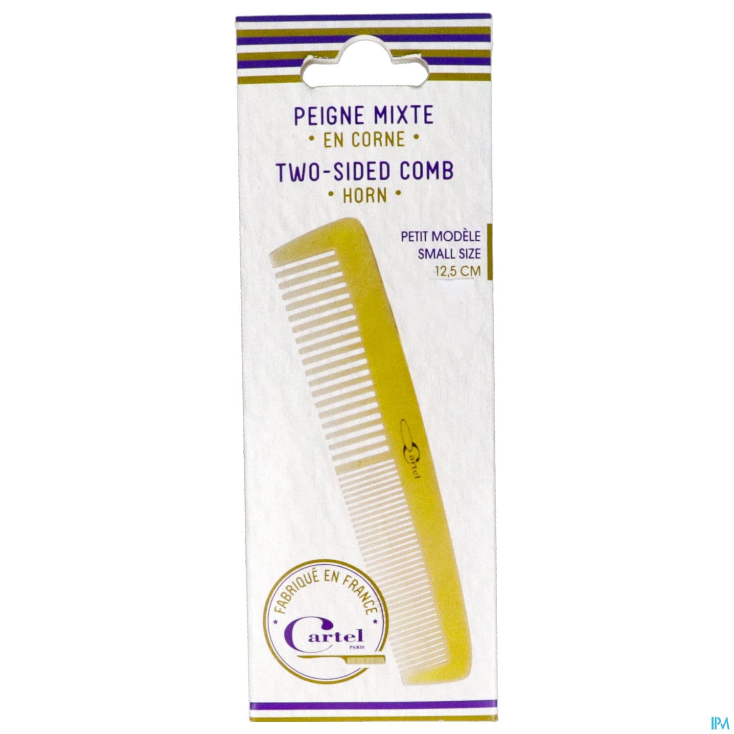 PEIGNE CARTEL PROF MIXTE CORNE PM