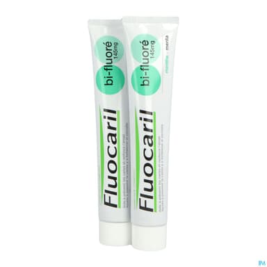 FLUOCARIL BI-FLUORE MENTHE 2X75ML