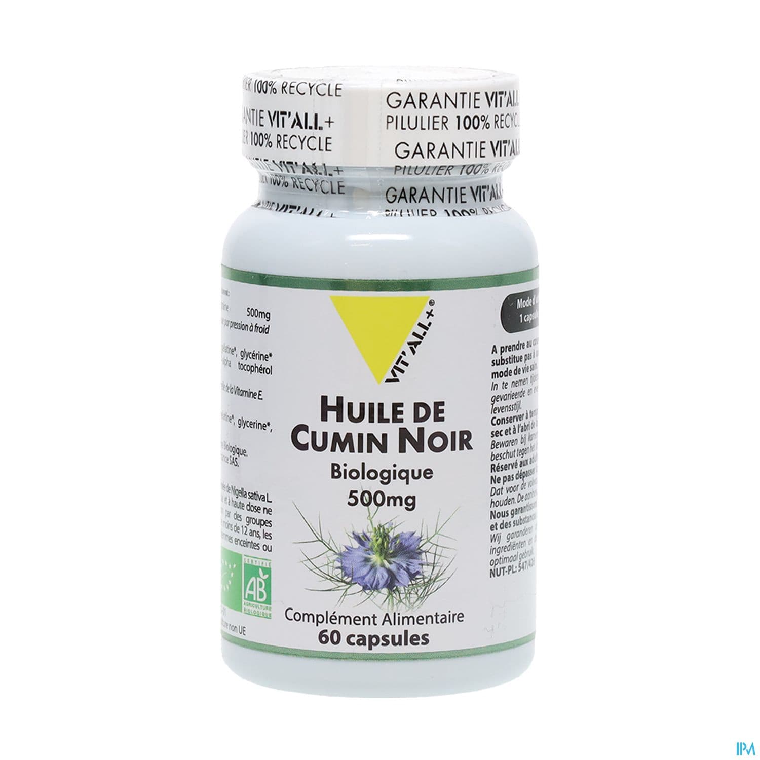 VIT ALL+ HLE CUMIN NOIR CAPS 60