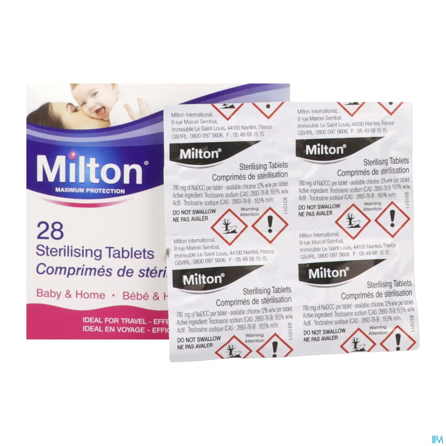 MILTON CPR STERILISAT BIBERON 28